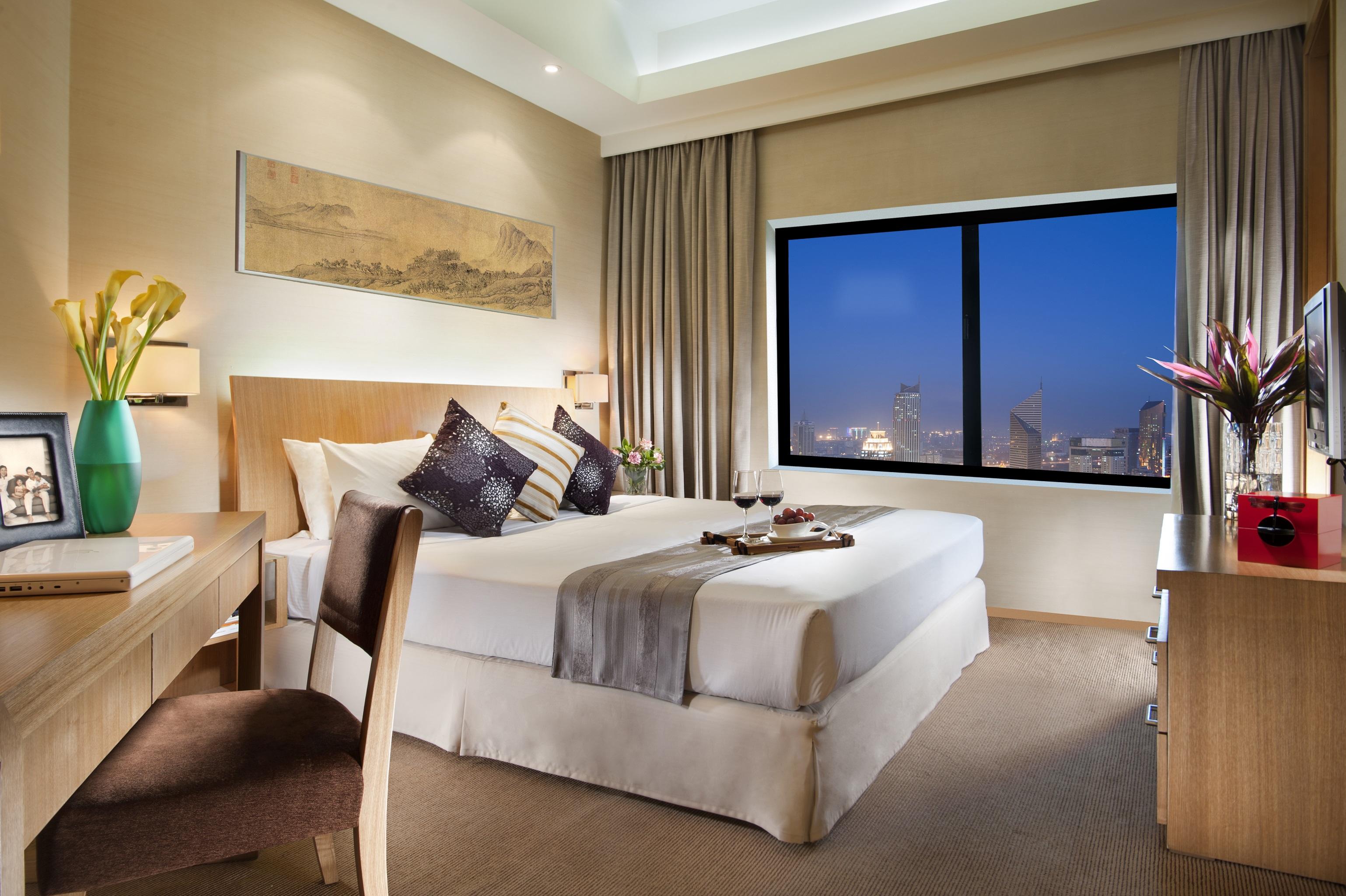 Somerset International Building Tianjin Bagian luar foto