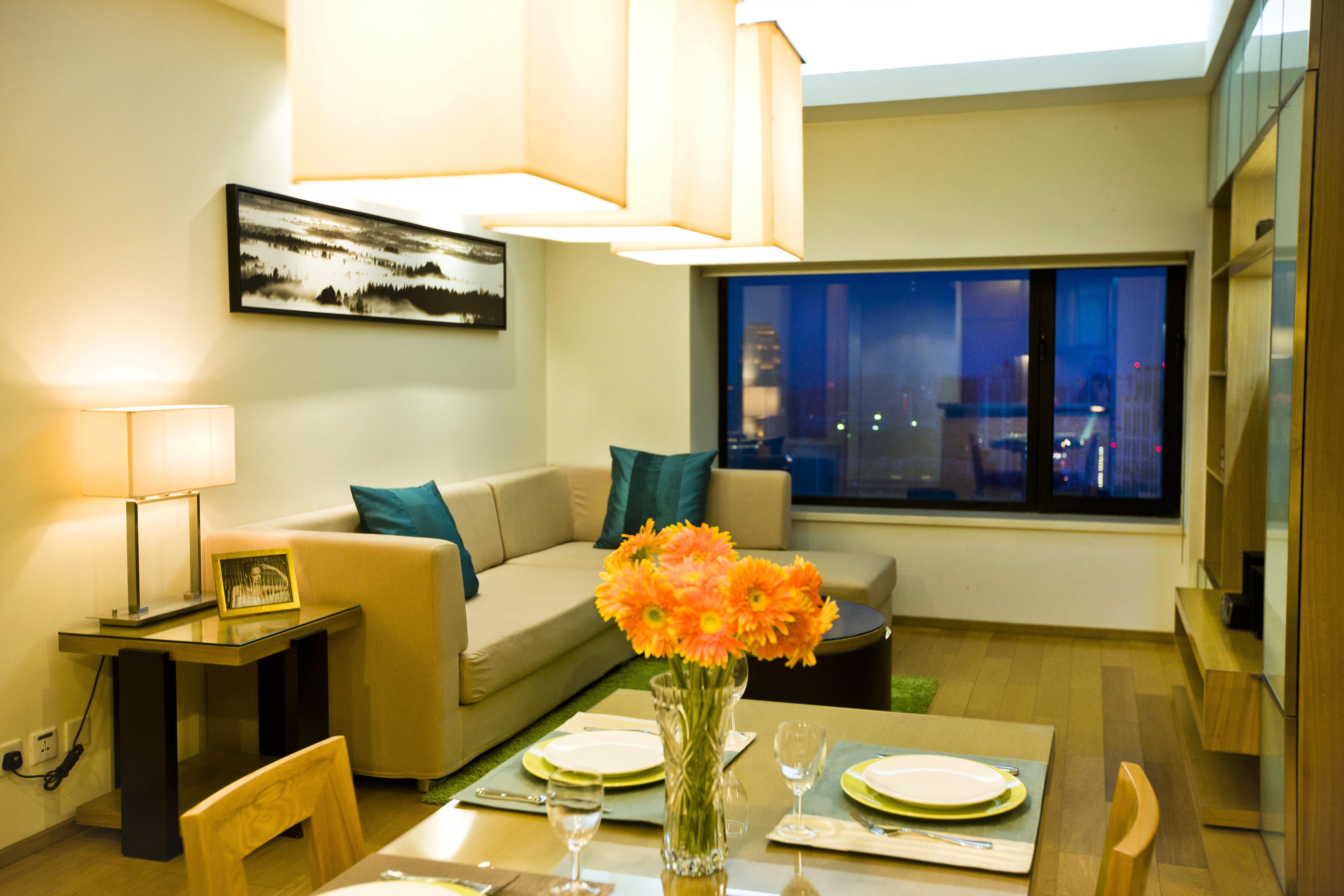Somerset International Building Tianjin Bagian luar foto