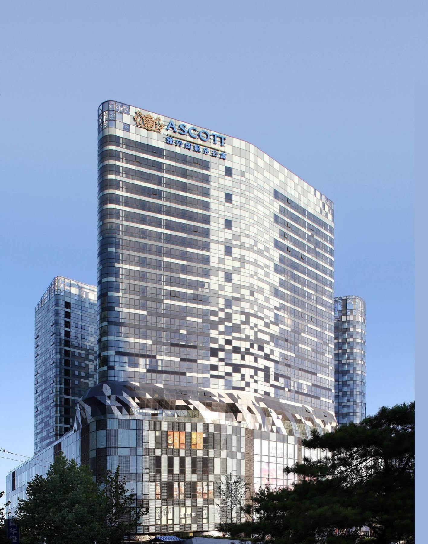 Somerset International Building Tianjin Bagian luar foto