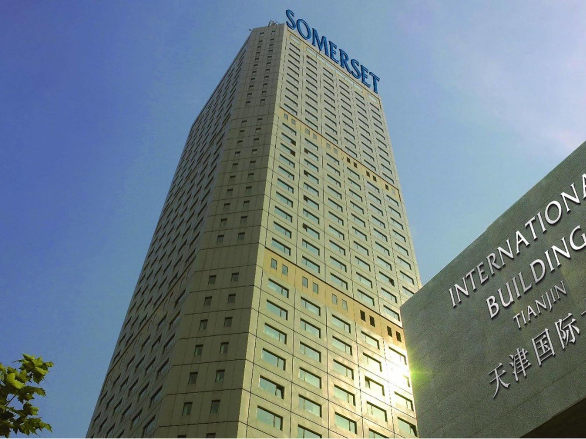 Somerset International Building Tianjin Bagian luar foto